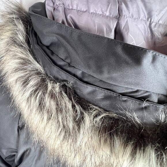 Eastern Mountain Sports Dark Grey Puff Winter Jacket XS - Picture 11 of 14